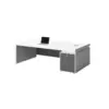 Sleek Modern Desk for Finance Managers & Supervisors Sleek Modern Desk for Finance Managers & Supervisors