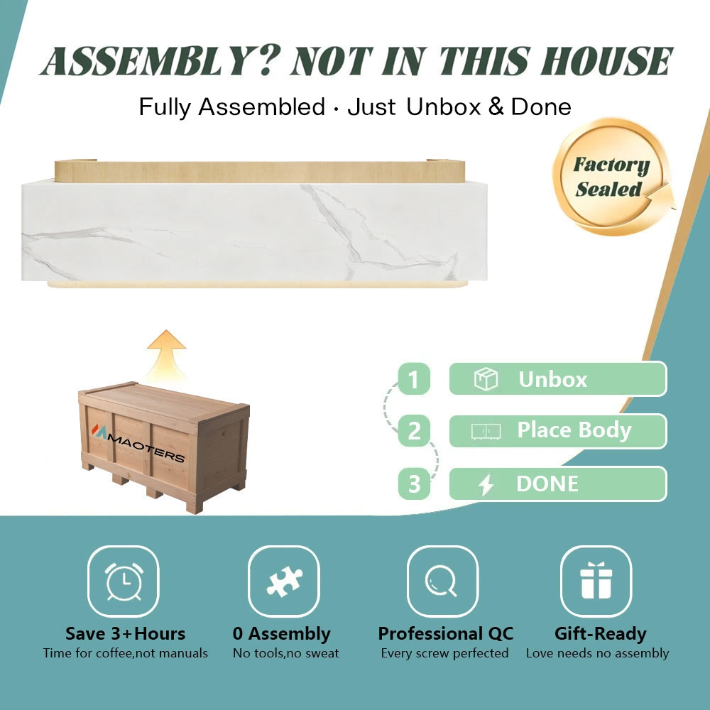 Baked Paint Reception Counter - Maoters Baked Paint Reception Counter - Maoters