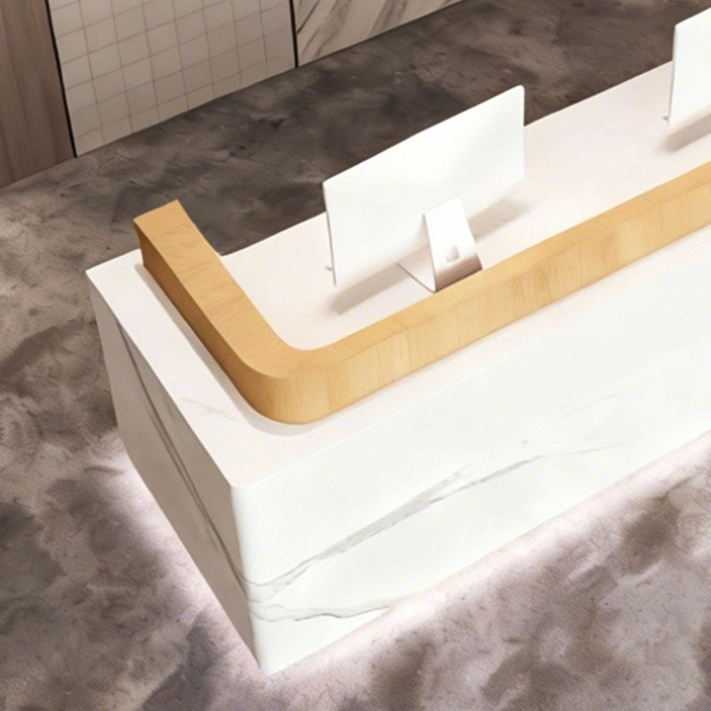 Baked Paint Reception Counter - Maoters Baked Paint Reception Counter - Maoters