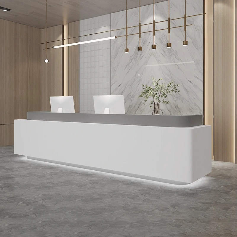 Baked Paint Reception Counter - Maoters