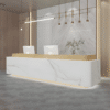 Baked Paint Reception Counter - Maoters