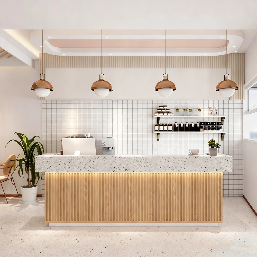 Maoters Simple Modern Reception Desk - Maoters