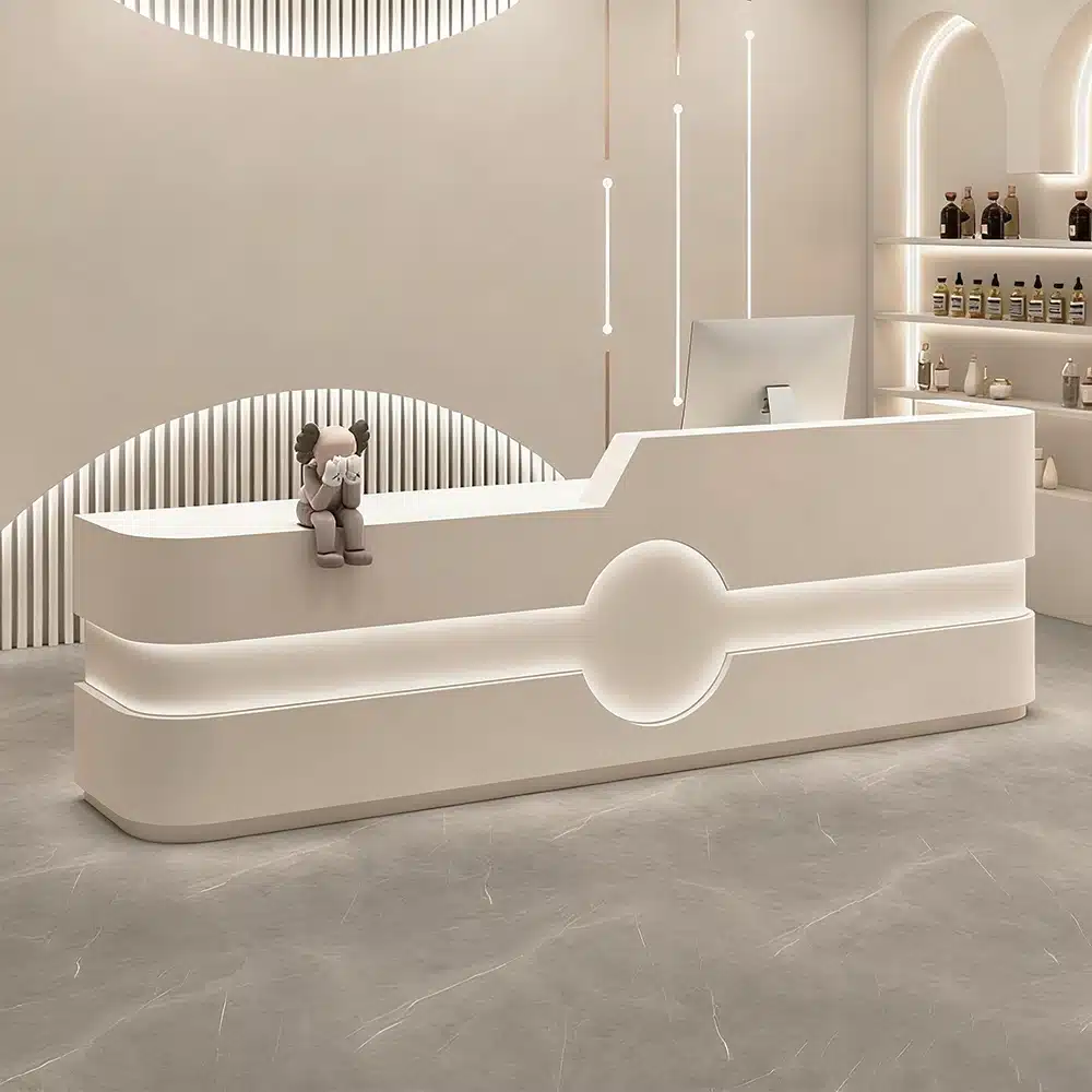 Simple Modern Creative Reception Desk Simple Modern Creative Reception Desk