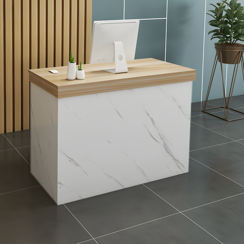 Cashier's Desk Small Netflix Front Desk Reception Desk
