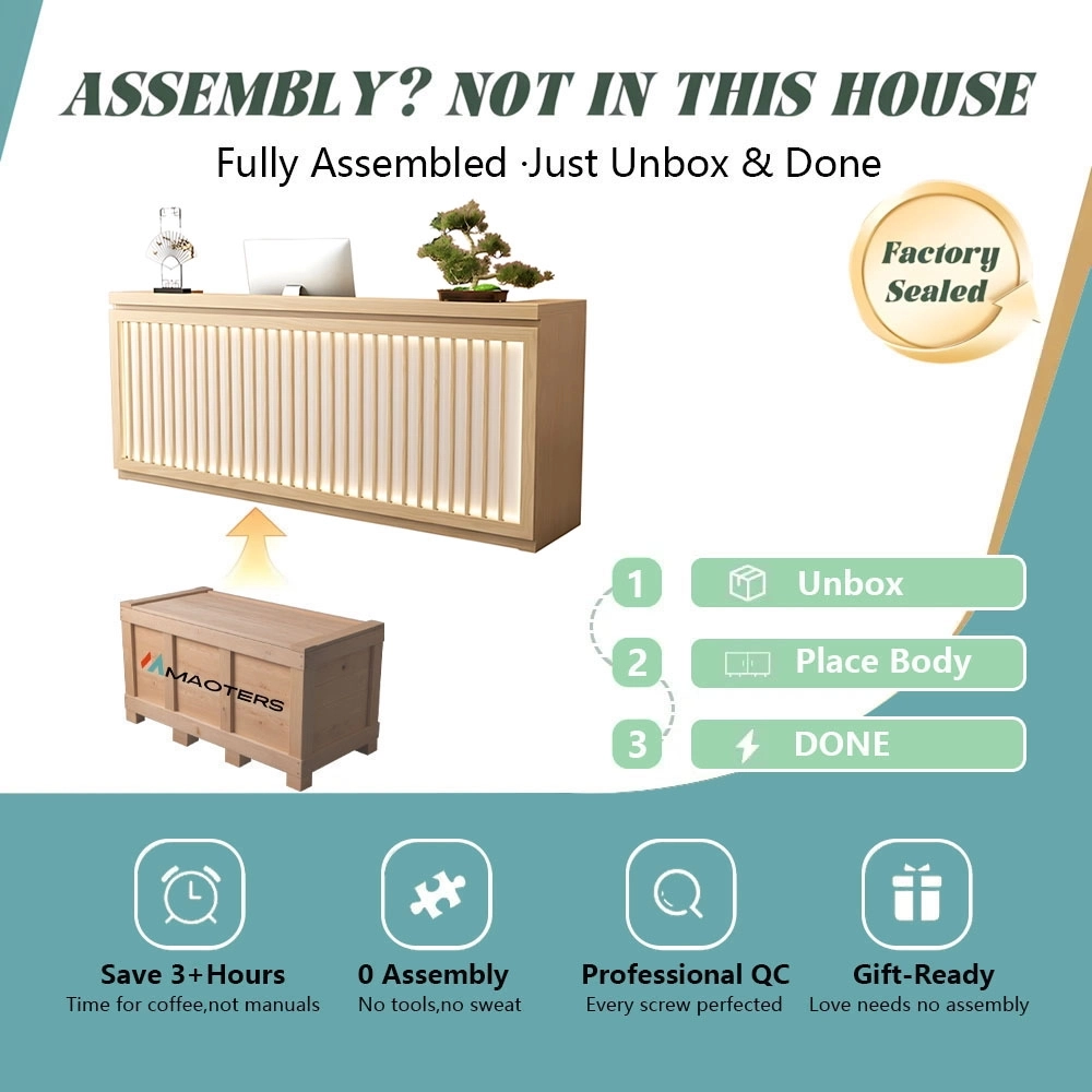 Chinese Vintage Reception Desk