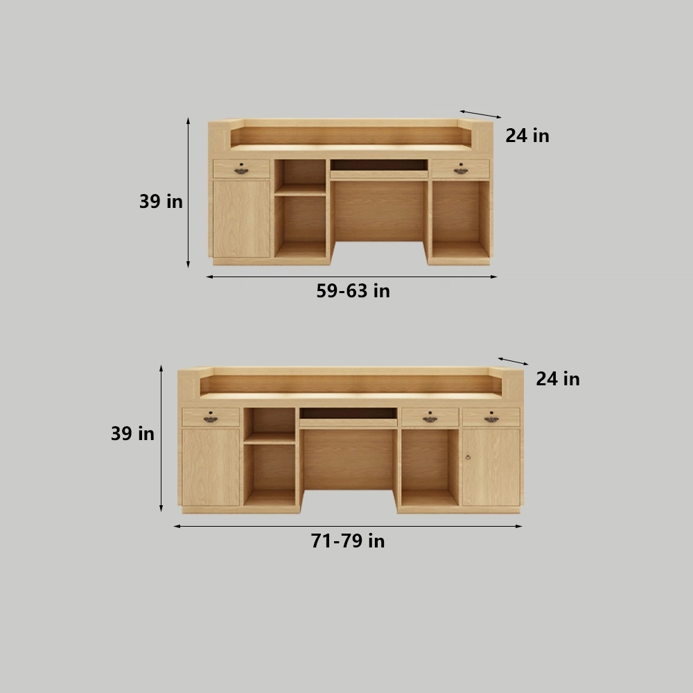 Chinese Vintage Reception Desk
