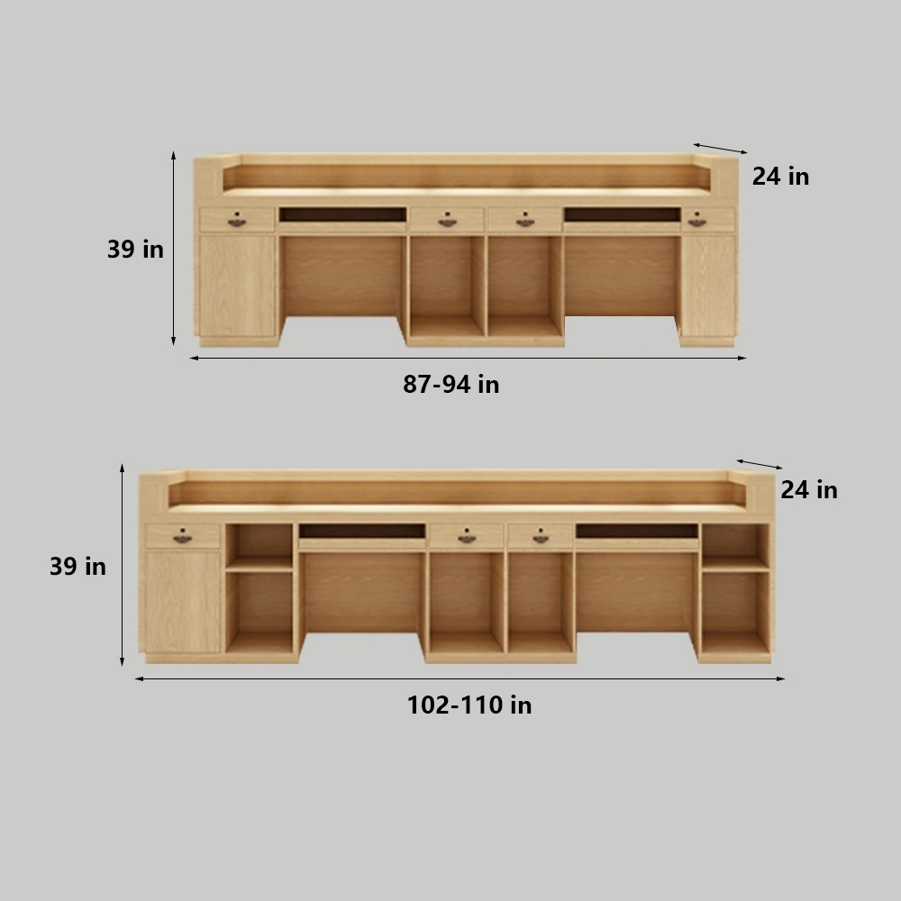 Chinese Vintage Reception Desk