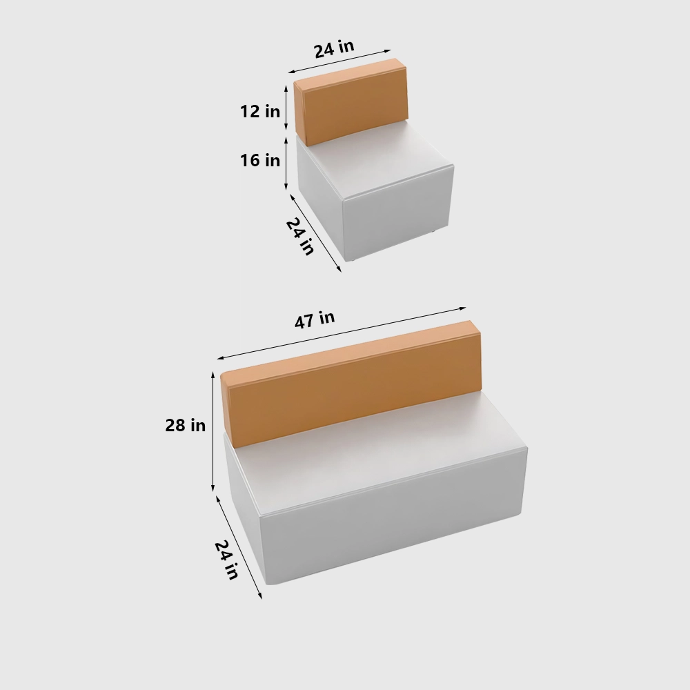Creative Office Combination Sofa - Genuine Leather