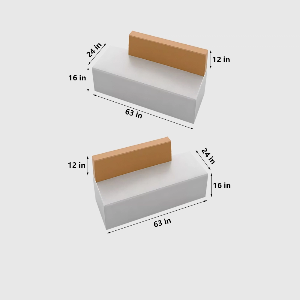 Creative Office Combination Sofa - Genuine Leather