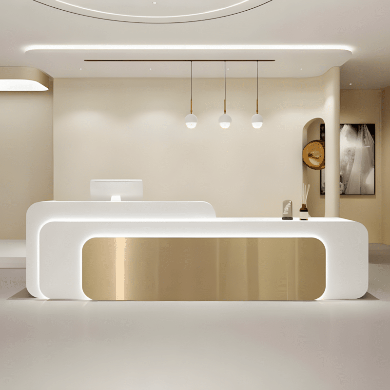 Customized Elegance: Leading Stainless Steel Desk