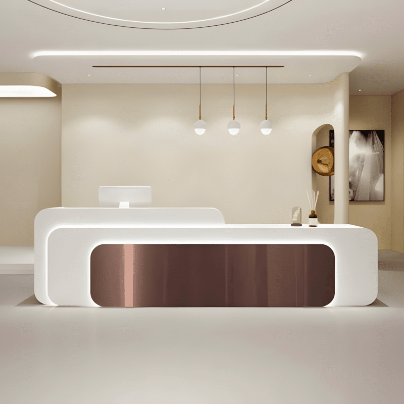 Customized Elegance: Leading Stainless Steel Desk