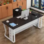 Minimalist Modern Solo Executive Office Desk - Maoters