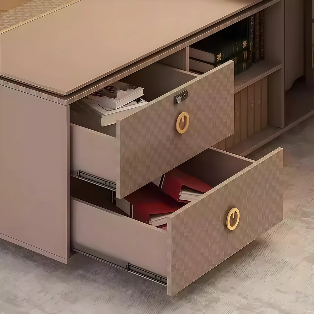 Luxurious Minimalist Office Desk Executive Desk