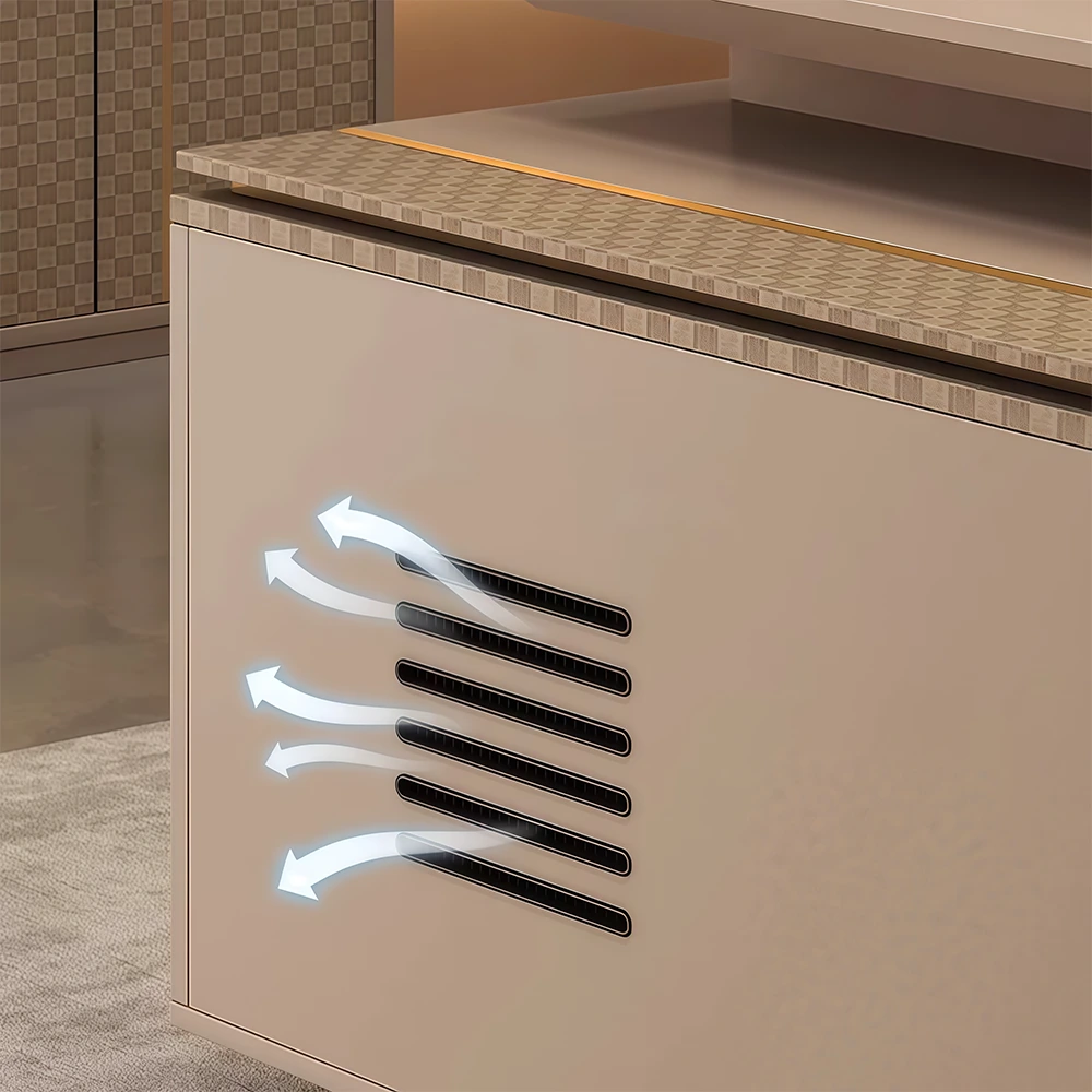 Luxurious Minimalist Office Desk Executive Desk