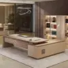 Luxurious Minimalist Office Desk Executive Desk
