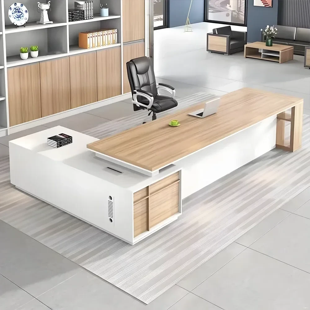 Minimalist Modern Chinese-Style Executive Desk