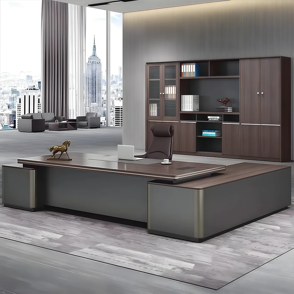 Luxurious Single Desk for Modern Office Executives