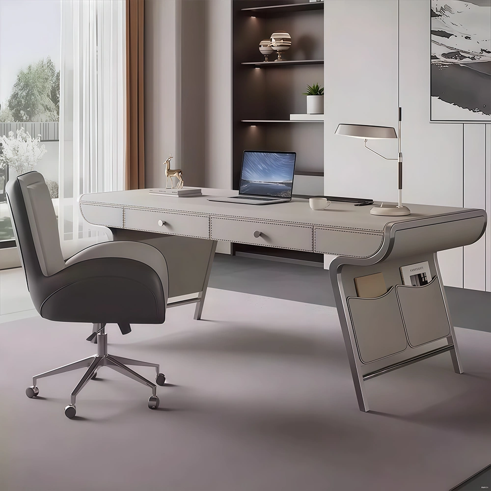 Light Luxury Minimalist Computer Desk - Maoters