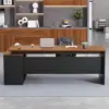 Manager's Office Desk with 5cm Thick Desktop