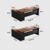 Manager's Office Desk with 5cm Thick Desktop