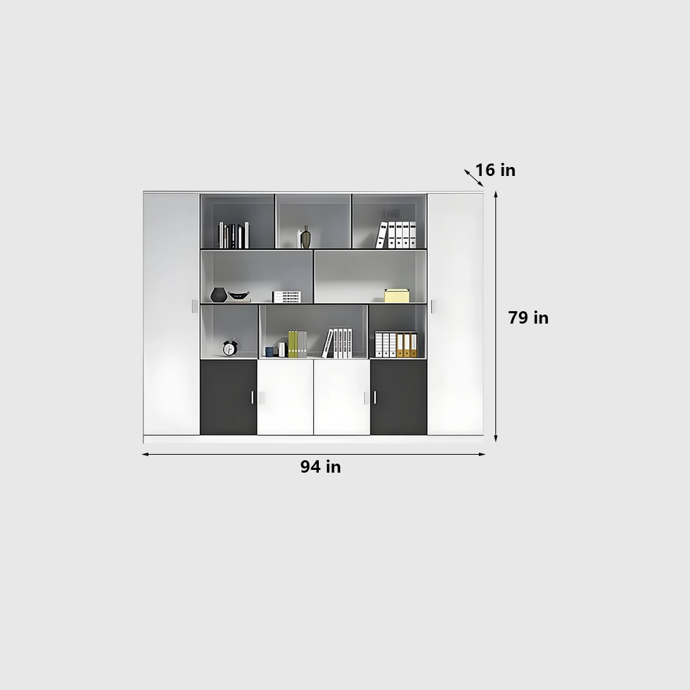 Modern and White Presidential Office Desk