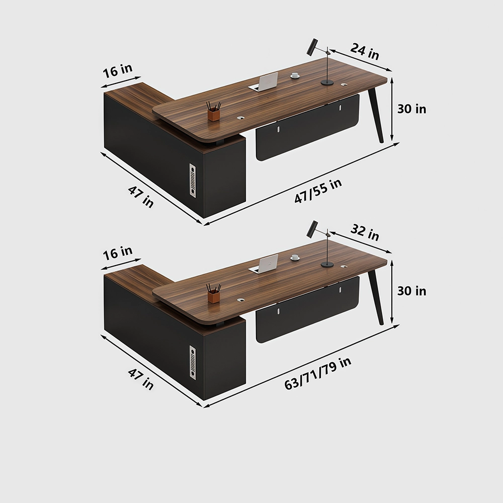 Manager Office Desk and Chair Combination