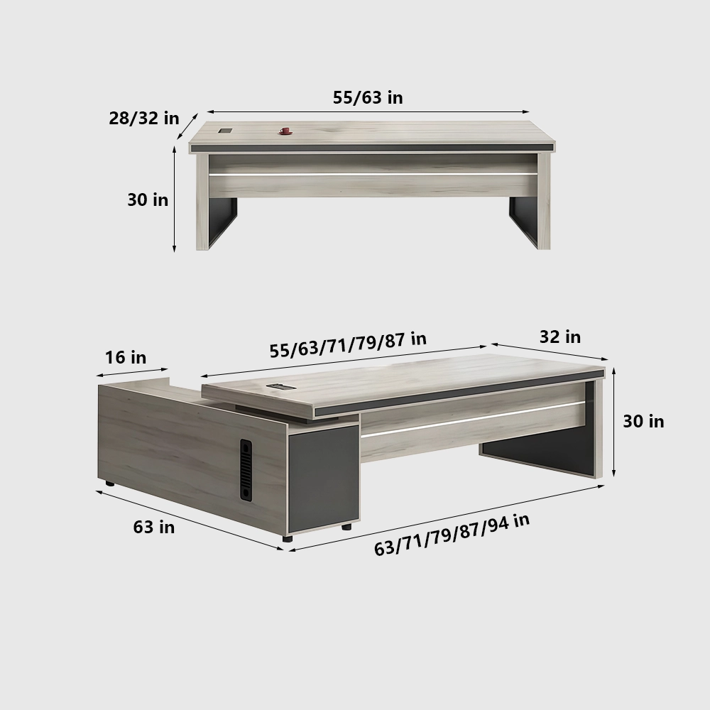 Luxurious Style Executive Desk Set - Maoters