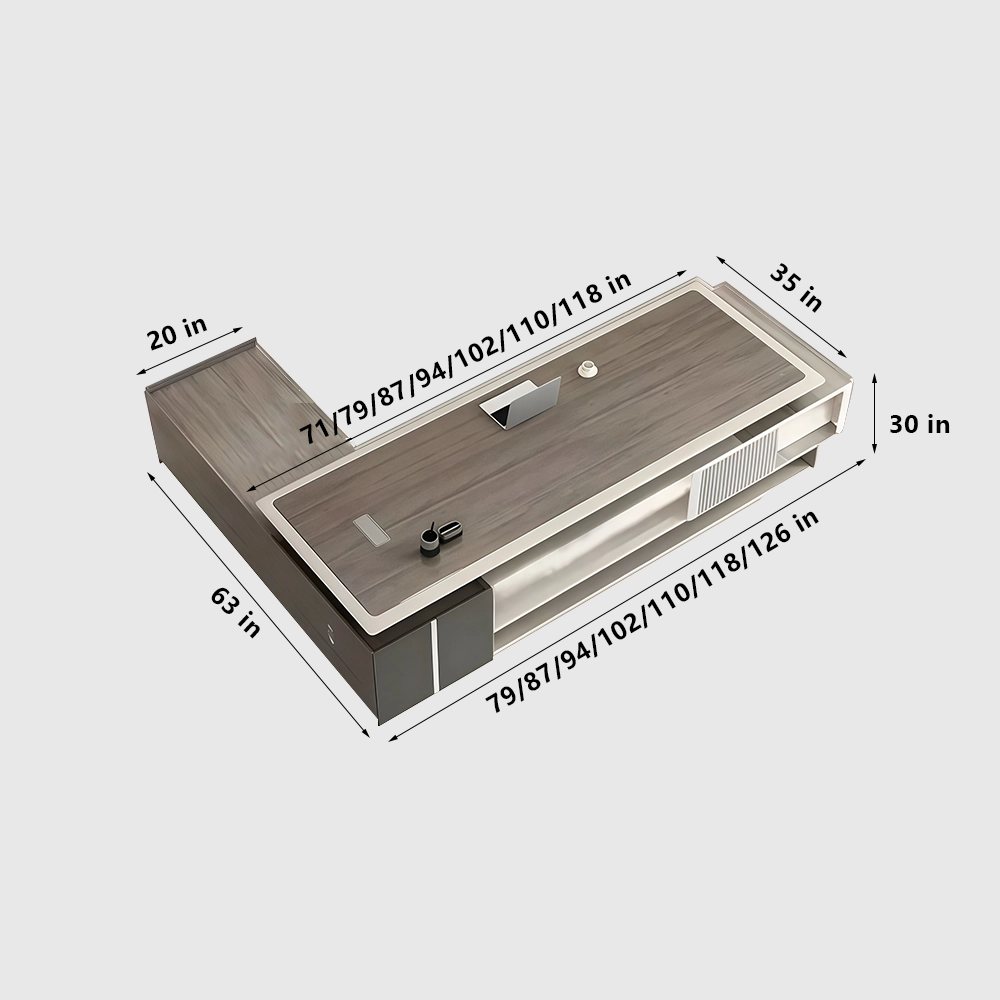 Luxurious Modern Executive Office Desk