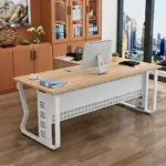 Minimalist Modern Solo Executive Office Desk - Maoters