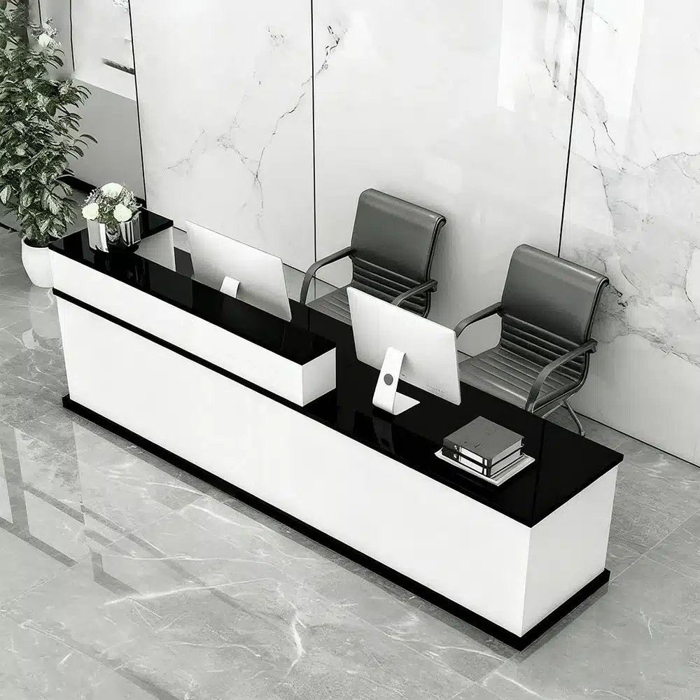 Elegant Company Reception Desk - Maoters