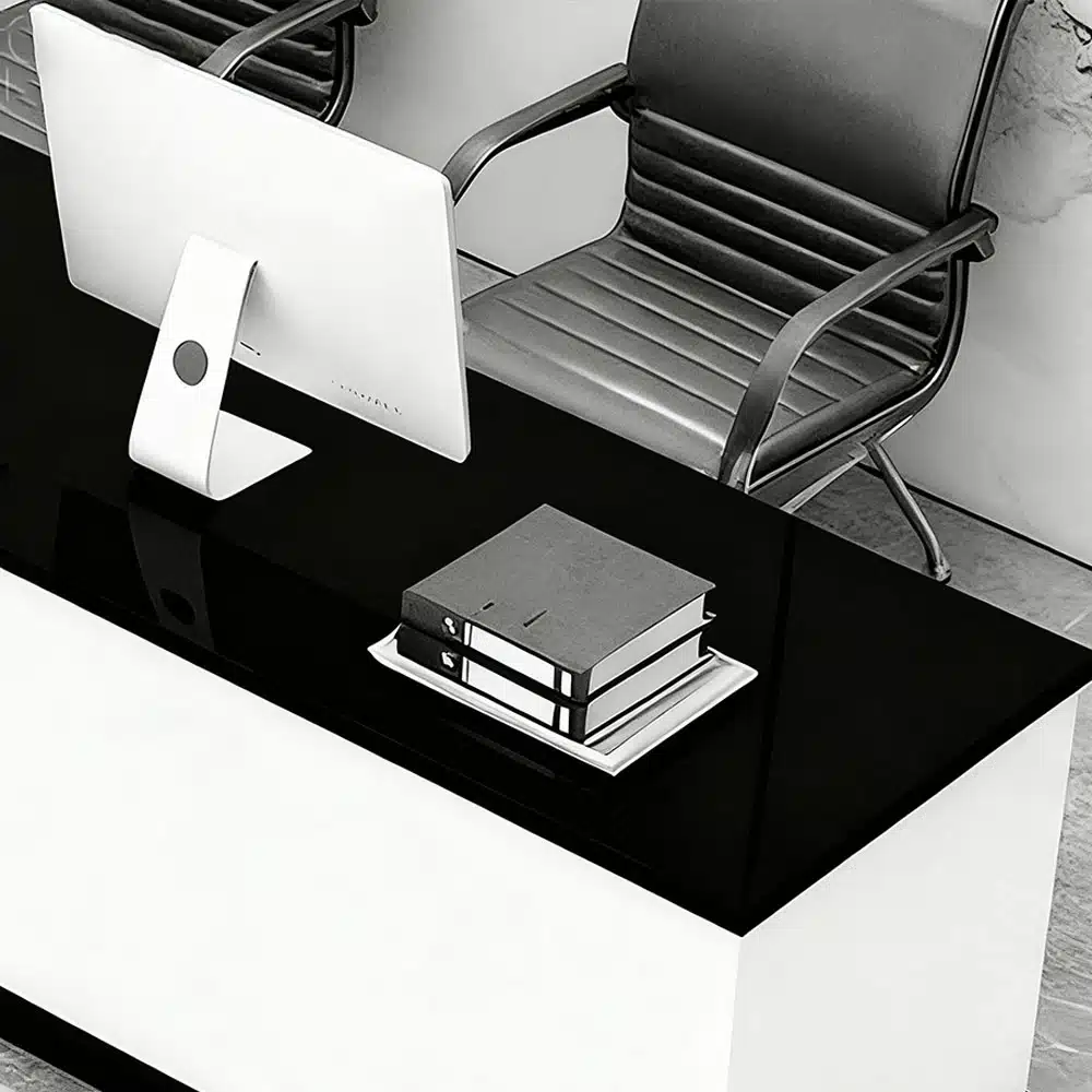 Elegant Company Reception Desk - Maoters