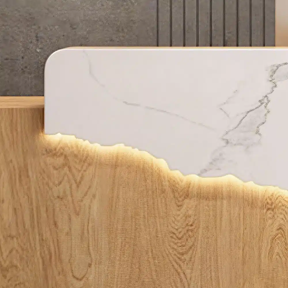 Elegant Front Desk Reception Counter