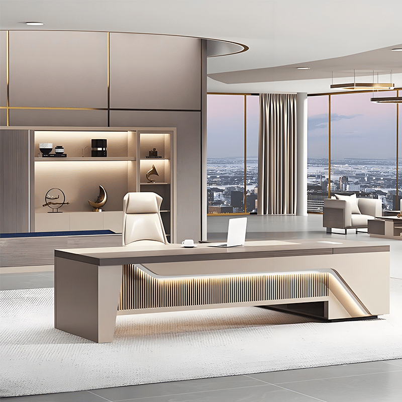 Elegant Luxurious Office Manager Desk