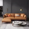 Genuine Leather Italian Style Luxury Sofa - Maoters
