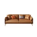 Genuine Leather Italian Style Luxury Sofa - Maoters