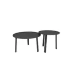 Gray Leisure Coffee Shop Sofa for Two - Maoters