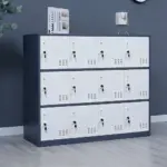 Backpack Cabinet, Employee File Cabinet, Lockable Storage Locker