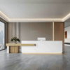 Large Storage Space Entrance Reception Desk - Maoters