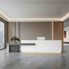 Large Storage Space Entrance Reception Desk - Maoters