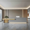 Large Storage Space Entrance Reception Desk - Maoters