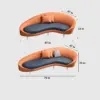Luxurious Curved Sofa, Orange - Maoters
