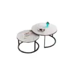 Luxury Leather Office Sofa - Compact Casual Orange