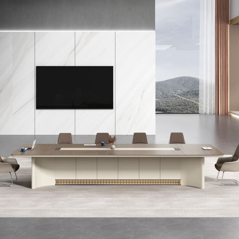 Elite Rectangular Lacquered Conference Table - Maoters
