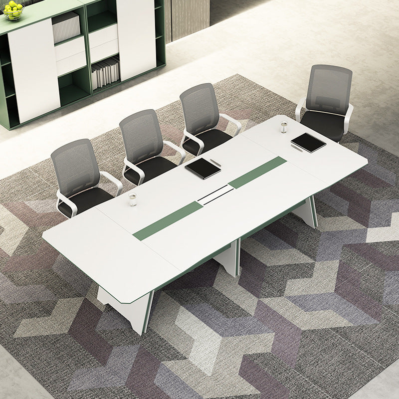 Contemporary Rectangular Conference Table