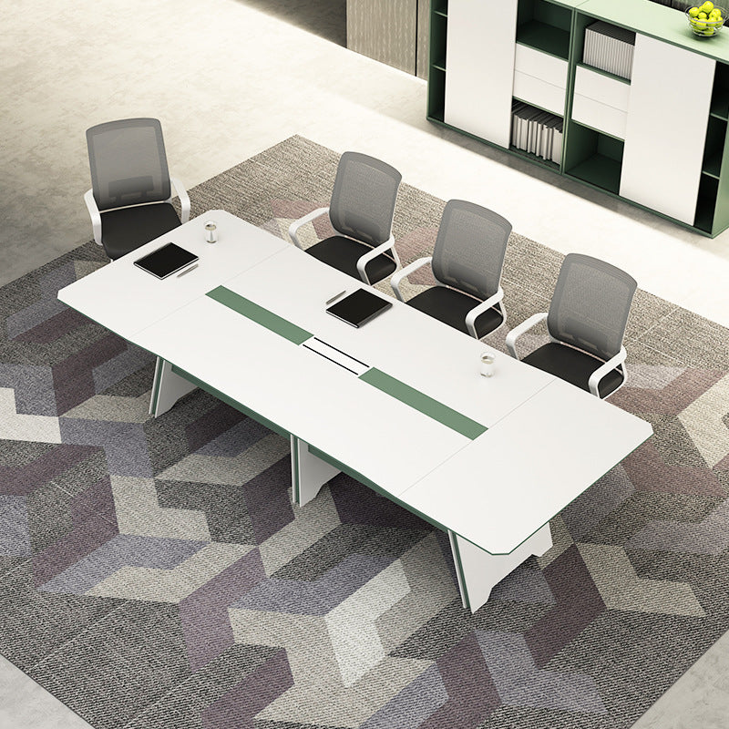 Contemporary Rectangular Conference Table