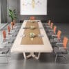 Contemporary Minimalist Office Conference Table