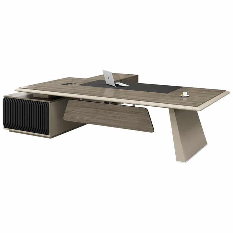 Executive Manager Desk Khaki - Large Workstation Office Desk