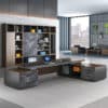 Executive L Shaped Desk with Storage