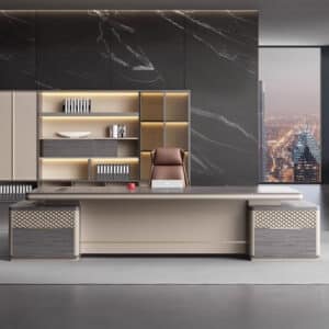 Corner boss desk - Maoters - L79" x W63" x H30"