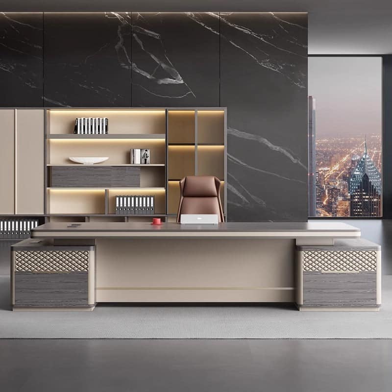 Corner boss desk - Maoters